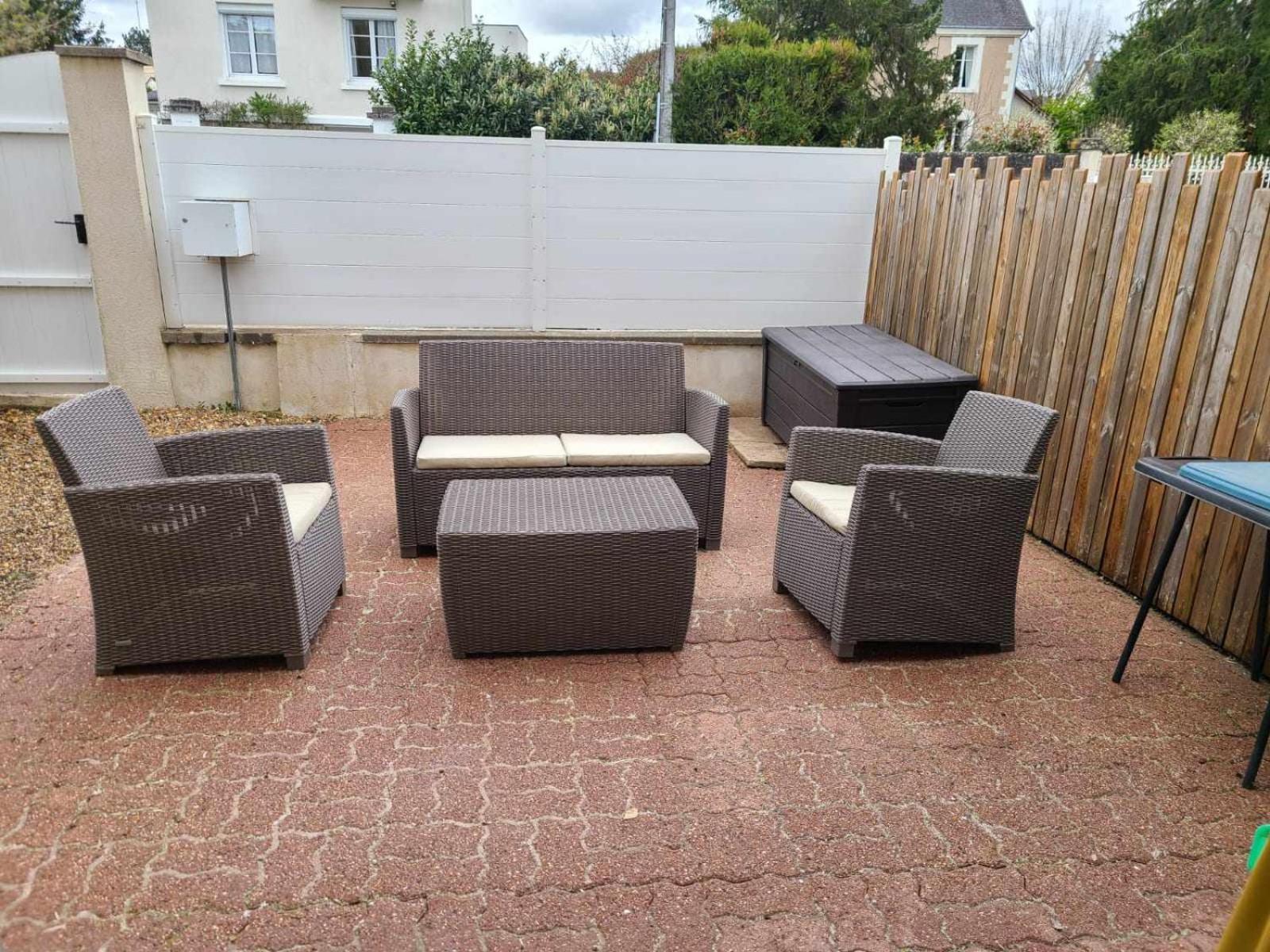 Logement Amboise Centre Avec Terrasse Privee Extérieur photo